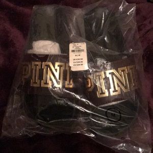 Victoria Secret - Pink flip flops/ slides